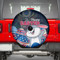 American Easter Day 2024 Spare Tire Cover Bunny With US Easter Eggs - Wonder Print Shop