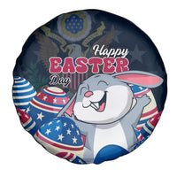 American Easter Day 2024 Spare Tire Cover Bunny With US Easter Eggs - Wonder Print Shop
