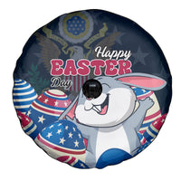 American Easter Day 2024 Spare Tire Cover Bunny With US Easter Eggs - Wonder Print Shop