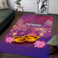Puthandu Vazthukal 2024 Area Rug Happy Tamil New Year - Wonder Print Shop
