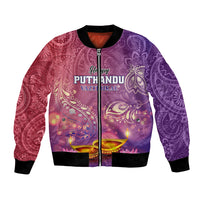 Puthandu Vazthukal 2024 Bomber Jacket Happy Tamil New Year - Wonder Print Shop