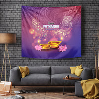 Puthandu Vazthukal 2024 Tapestry Happy Tamil New Year - Wonder Print Shop