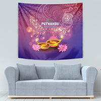 Puthandu Vazthukal 2024 Tapestry Happy Tamil New Year - Wonder Print Shop