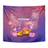 Puthandu Vazthukal 2024 Tapestry Happy Tamil New Year - Wonder Print Shop