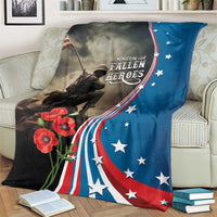 US Memorial Day 2025 Blanket Remembering Our Fallen Heroes