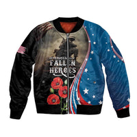 US Memorial Day 2025 Bomber Jacket Remembering Our Fallen Heroes