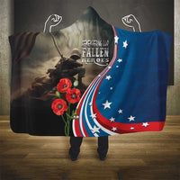 US Memorial Day 2025 Hooded Blanket Remembering Our Fallen Heroes