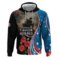 US Memorial Day 2025 Hoodie Remembering Our Fallen Heroes