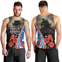 US Memorial Day 2025 Men Tank Top Remembering Our Fallen Heroes