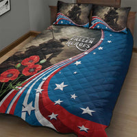 US Memorial Day 2025 Quilt Bed Set Remembering Our Fallen Heroes