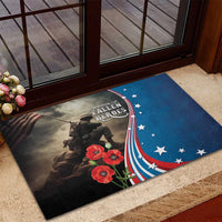 US Memorial Day 2025 Rubber Doormat Remembering Our Fallen Heroes