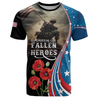 US Memorial Day 2025 T Shirt Remembering Our Fallen Heroes