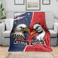 Canada Goose x USA Band Eagle Faced Off Blanket