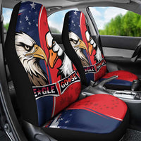 Canada Goose x USA Band Eagle Faced Off Car Seat Cover