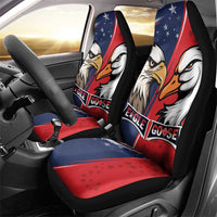 Canada Goose x USA Band Eagle Faced Off Car Seat Cover