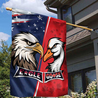 Canada Goose x USA Band Eagle Faced Off Garden Flag