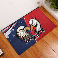 Canada Goose x USA Band Eagle Faced Off Rubber Doormat