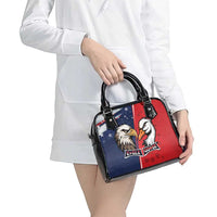 Canada Goose x USA Band Eagle Faced Off Shoulder Handbag