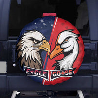Canada Goose x USA Band Eagle Faced Off Spare Tire Cover