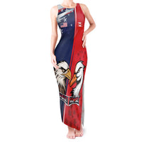 Personalized Canada Goose x USA Band Eagle Faced Off Tank Maxi Dress