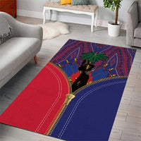 Haiti Heritage Month Area Rug Zipper Stylized