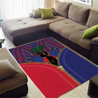 Haiti Heritage Month Area Rug Zipper Stylized