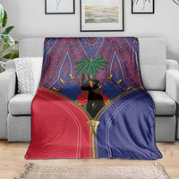Haiti Heritage Month Blanket Zipper Stylized