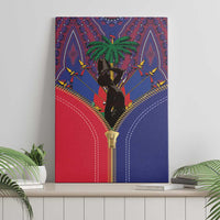 Haiti Heritage Month Canvas Wall Art Zipper Stylized