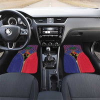 Haiti Heritage Month Car Mats Zipper Stylized