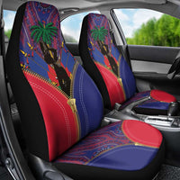 Haiti Heritage Month Car Seat Cover Zipper Stylized