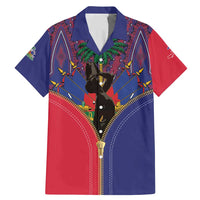 Haiti Heritage Month Family Matching Mermaid Dress and Hawaiian Shirt Zipper Stylized