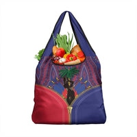 Haiti Heritage Month Grocery Bag Zipper Stylized