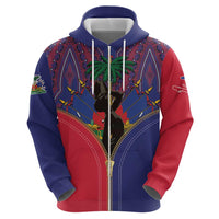 Haiti Heritage Month Hoodie Zipper Stylized