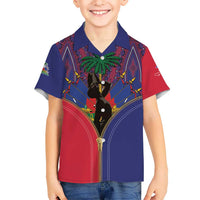 Haiti Heritage Month Kid Hawaiian Shirt Zipper Stylized