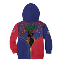 Haiti Heritage Month Kid Hoodie Zipper Stylized