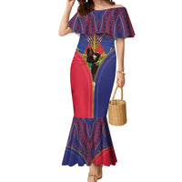 Haiti Heritage Month Mermaid Dress Zipper Stylized