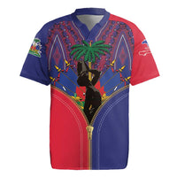 Haiti Heritage Month Rugby Jersey Zipper Stylized