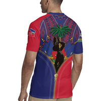 Haiti Heritage Month Rugby Jersey Zipper Stylized