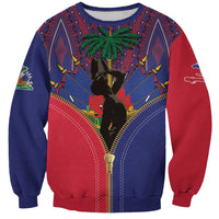 Haiti Heritage Month Sweatshirt Zipper Stylized