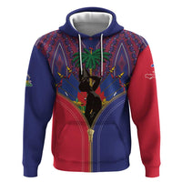 Haiti Heritage Month Zip Hoodie Zipper Stylized
