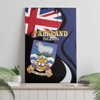 Falkland Islands Canvas Wall Art Desire the Right
