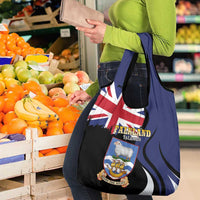 Falkland Islands Grocery Bag Desire the Right