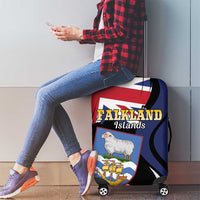 Falkland Islands Luggage Cover Desire the Right