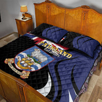 Falkland Islands Quilt Bed Set Desire the Right