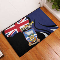 Falkland Islands Rubber Doormat Desire the Right
