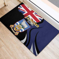 Falkland Islands Rubber Doormat Desire the Right