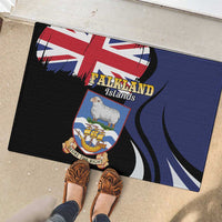 Falkland Islands Rubber Doormat Desire the Right