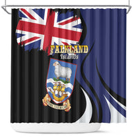 Falkland Islands Shower Curtain Desire the Right