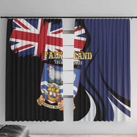Falkland Islands Window Curtain Desire the Right