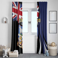 Falkland Islands Window Curtain Desire the Right